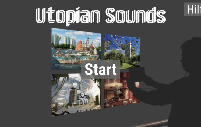 Utopian Sounds Startscreen App